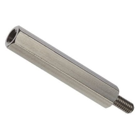 Newport Fasteners Hex Standoff, #4-40 Thrd Sz, Stainless Steel Plain, 3/16" Hex W, 440 PK 4501-440-SS